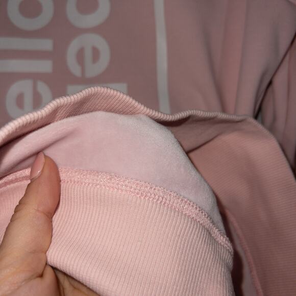 Hello Bello Pink Logo Crew Neck‎ Sweater Size XS - Picture 4 of 5
